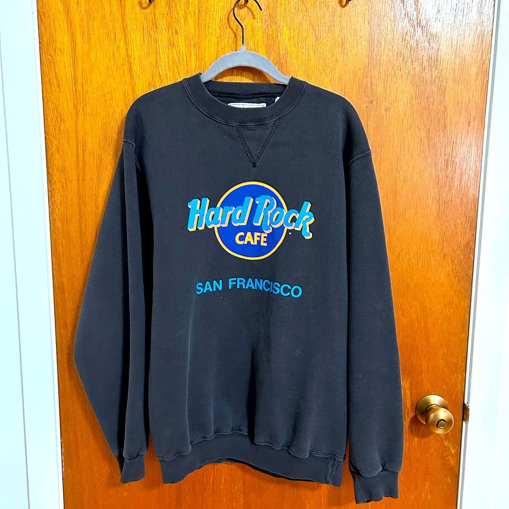 VTG HARDROCK CAFE SAN FRANCISCO CREWNECK